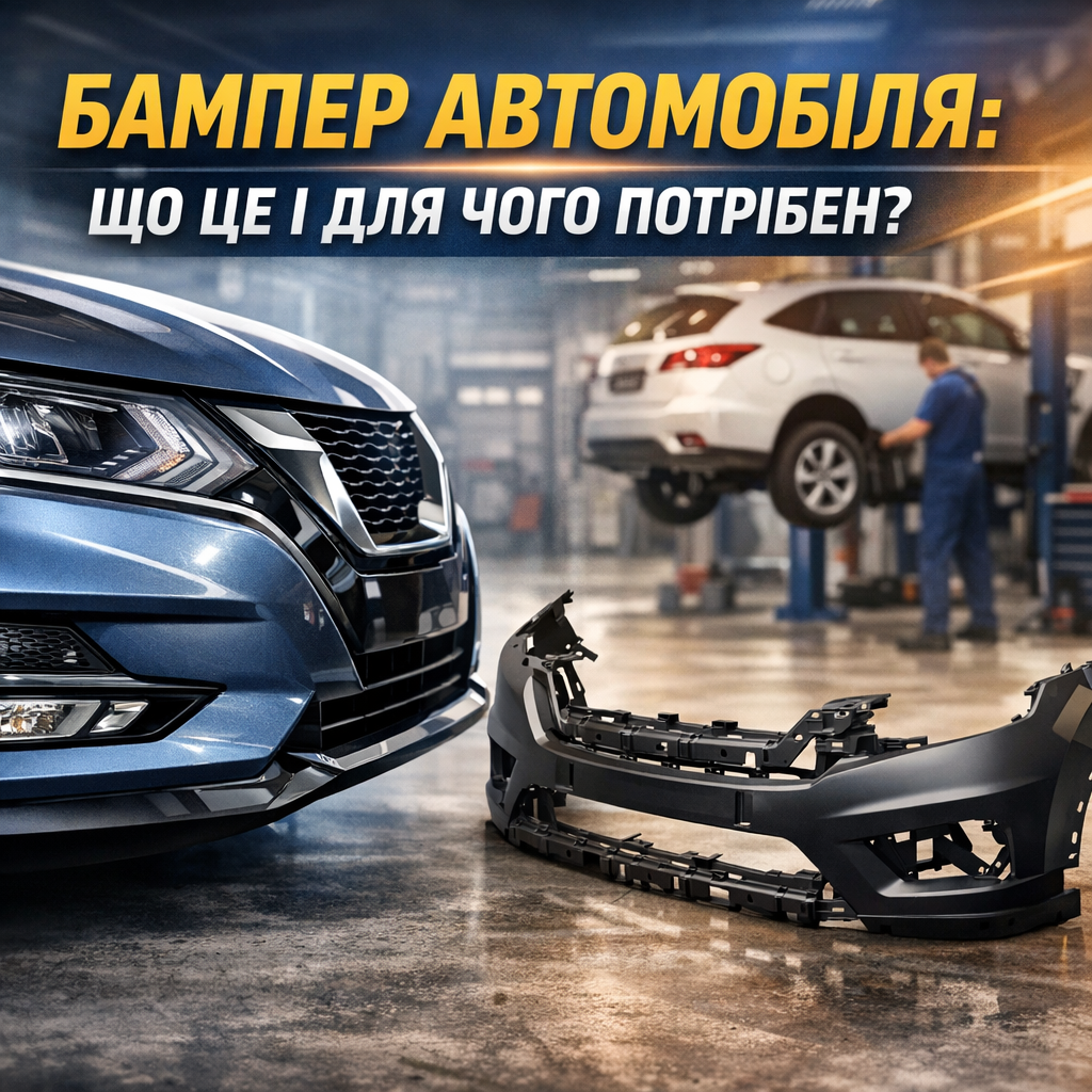 Бампер автомобіля: що це і для чого потрібен