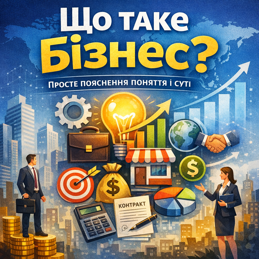 Що таке бізнес: просте пояснення поняття і суті
